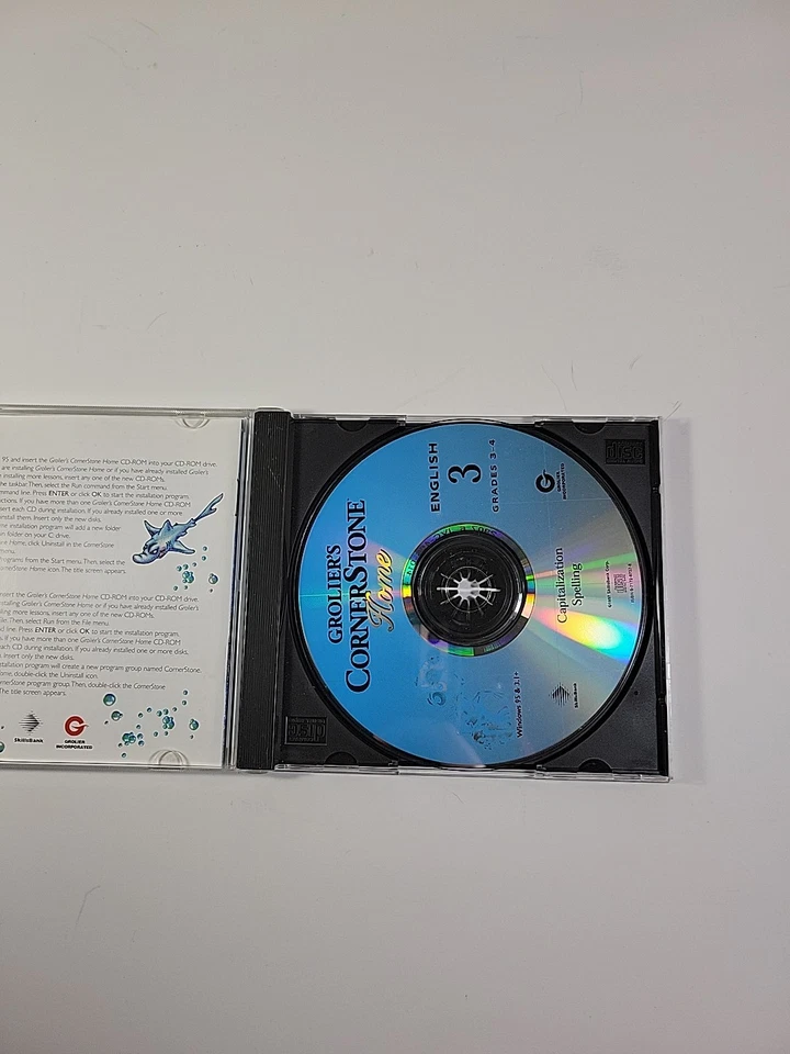 Grolier's Cornerstone Home English 3 Grades 3-4 Capitalization/Spelling Win 95 - Image 3 of 4