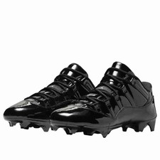 Air Jordan 11 Low TD Cleat Black Patent IQ811...