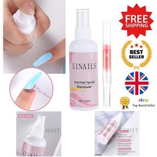 Solid Nail Tips Gel Remover - Quick Softening with Nutritional Oil - 100ml