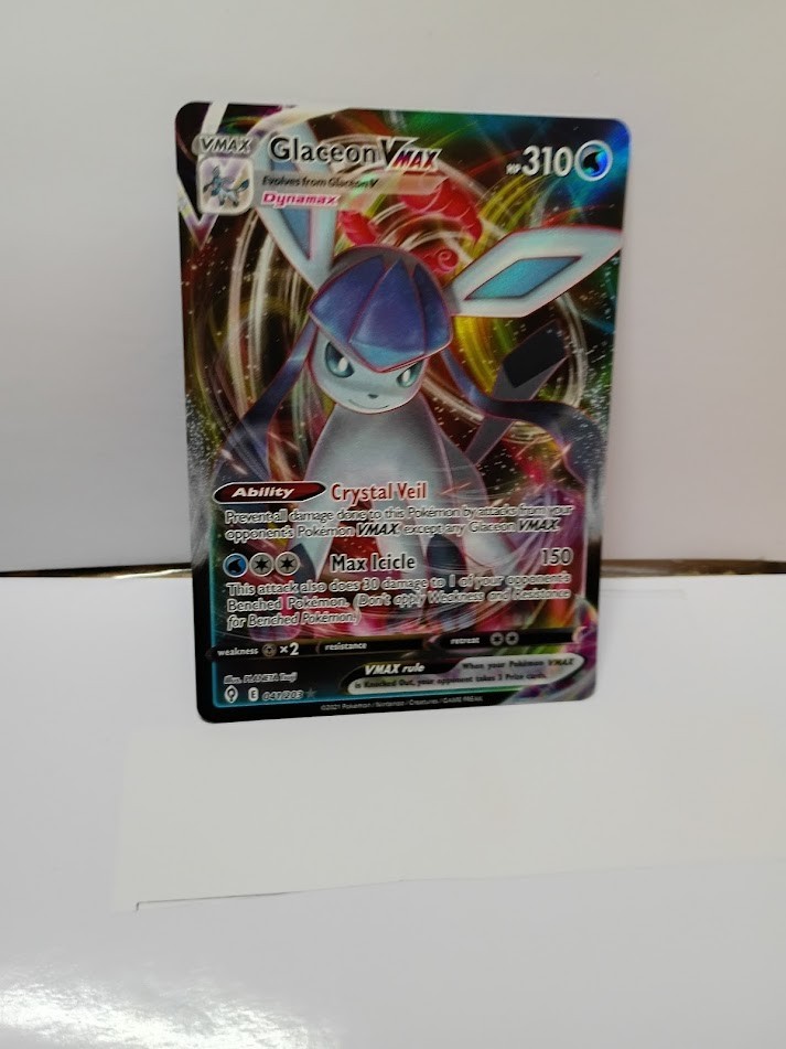 Glaceon VMAX 041/203 - Sword & Shield Evolving Skies - Pokemon TCG