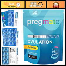 50 Ovulation Test Strips Predictor Kit - Accurate Fertility Tests, 50 Count