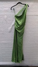 New BHLDN One Shoulder Open Foliage Green Sz S (4-6)