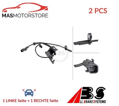ABS SENSOR DREHZAHLFÜHLER PAAR ABS 32272 2PCS P FÜR FORD GALAXY III,S-MAX