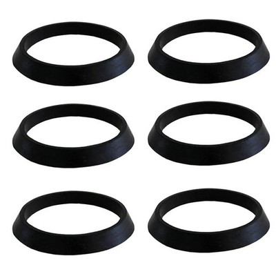 Auslaufsichere Dichtlösung 40 mm Gummischeiben für Ablaufrohr 6 Stück