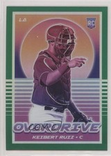 2021 Panini Chronicles Overdrive Green Prizm 67/75 Keibert Ruiz #5 0c2