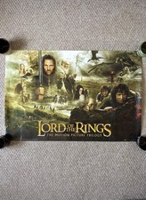 Lord Of The Rings Trilogy Collage Maxi Poster 2011 Movie Memorabilia Art Hobbit