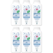 Image of Johnson and Johnson Baby Powder  200g x 6  Clinically Mildnesses Proven