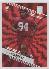 2023 Panini Donruss Elite Rookies Aspirations Shimmer /625 Calijah Kancey 0it8
