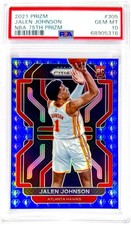 2021 Jalen Johnson Panini 75th Anniversary Prizm RC PSA 10 POP 50 Pristine 305
