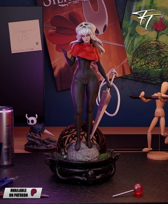 Sexy Hornet Hollow Knight Silksong Human Form Curvy Statue Pre-Order