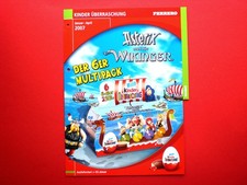 2007 FERRERO D  Werbeblatt Ü-Ei Serie ASTERIX und die WIKINGER