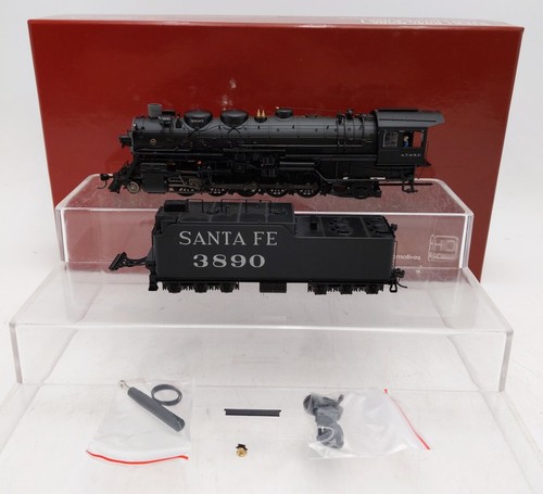 Locomotora de vapor Broadway Limited 2198 HO AT&SF Baldwin 3800 2-10-2 #3890 con CCC | Zustand: Used
