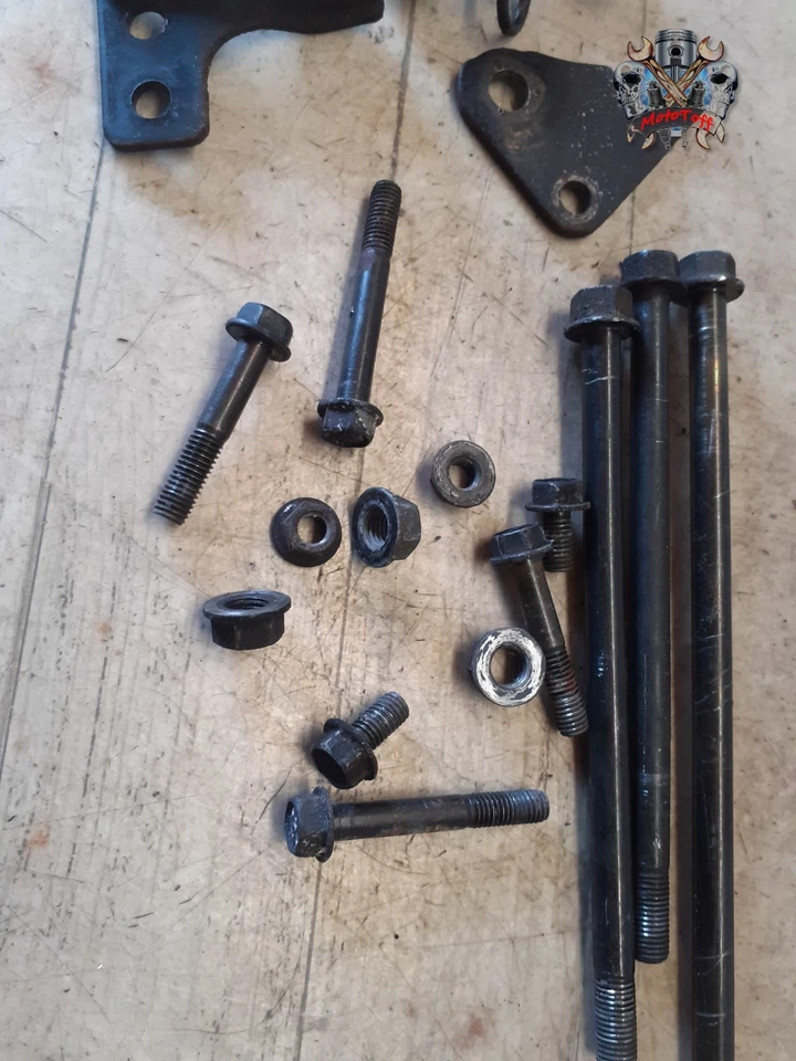 KIT FIXATION MOTEUR KAWASAKI 450 LTD de 1986 à 1990 - réf : 138 - Photo 4/4