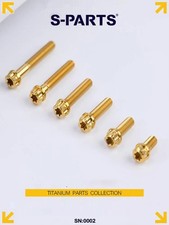 Titanium Bolts M5x12 14 16 20 25 30 35 40 45 50 55 60 70 80 95mm Hex Head Flange