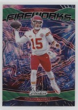2024 Panini Prizm Fireworks Green Wave Prizm Patrick Mahomes II #1 0b06
