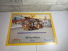 Disneyland Mickey's Toontown Pass-holder Print            8.5