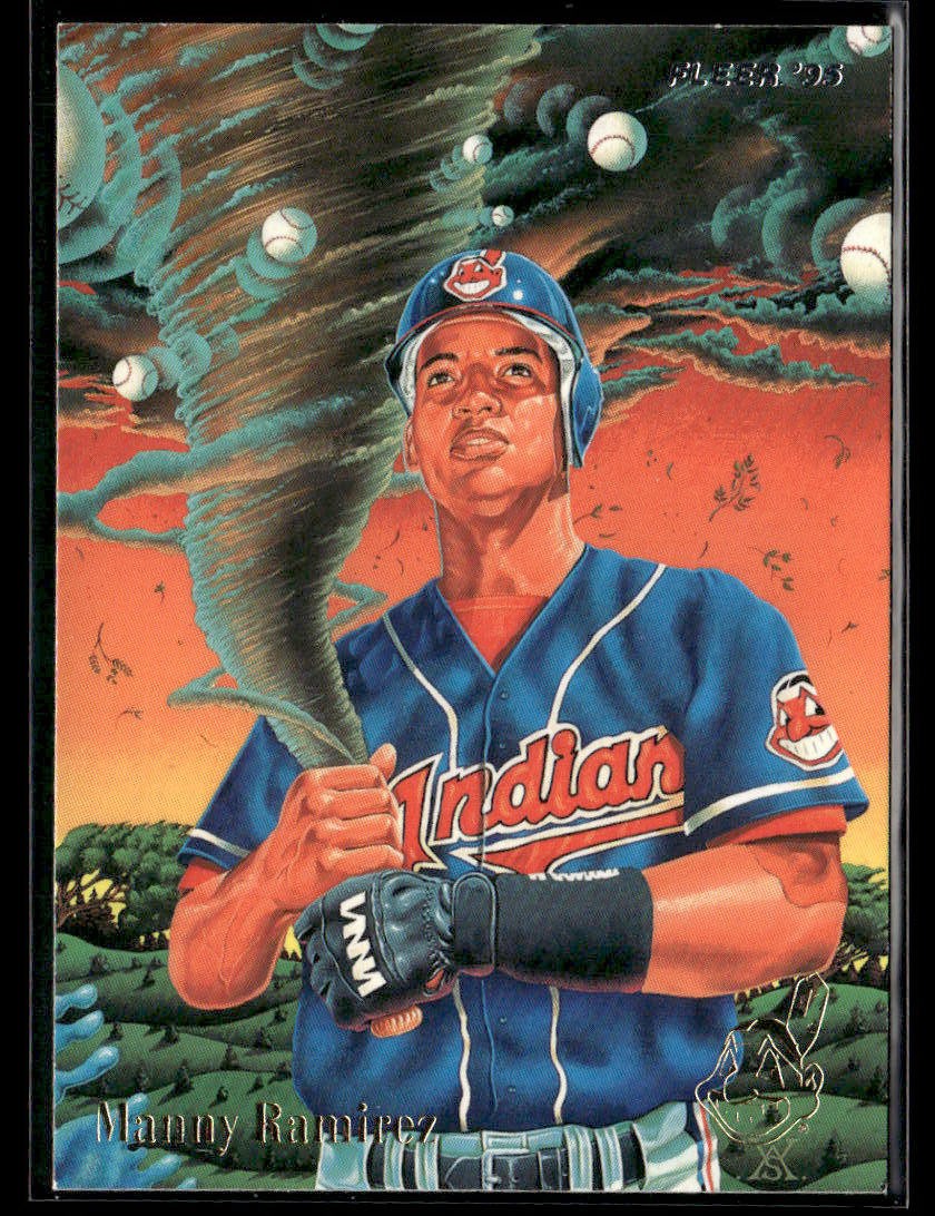 1995 Fleer Pro-Visions Manny Ramirez #6 NM