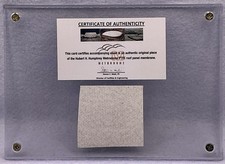 Official Hubert H. Humphrey Metrodome PTFE Roof Panel Piece Authentic In Display