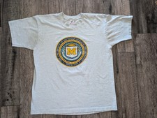 Vintage 90s University Of Michigan Athletics Single Stitch T-shirt USA Made XL