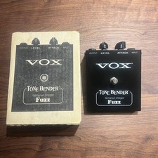 Pedal de efectos para guitarra VOX TONE BENDER v829 Fuzz de colección raro