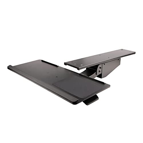 StarTech KBTRAYADJ2 Under Desk Keyboard Tray Black