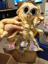 C27- Rainbow Friends Stuffed Plush Horror Smile Doll Yellow 