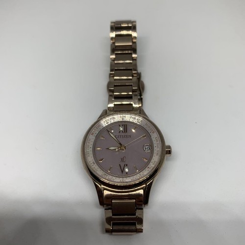 Citizen xC Radio Solar Watch Diamond Accents Japan Model 6.1 inch Band - Picture 3 of 12