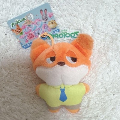 Nick Wilde Zootopia Mascot Charm Plush 12cm x 10cm, Used, Cute