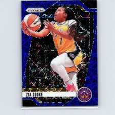 2024 Panini Prizm WNBA Zia Cooke #46 Blue Velocity Prizm Los Angeles Sparks