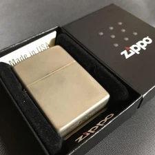 ZIPPO Copper 2006 Made in USA Silver Coating Used Collectible