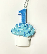 Personalized First Birthday Boy Polar X Christmas Tree Ornament With Gift Bag