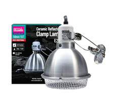 Arcadia Reflector Clamp Lamp 5.5" Stainless Steel Ceramic Socket Reptile Heat