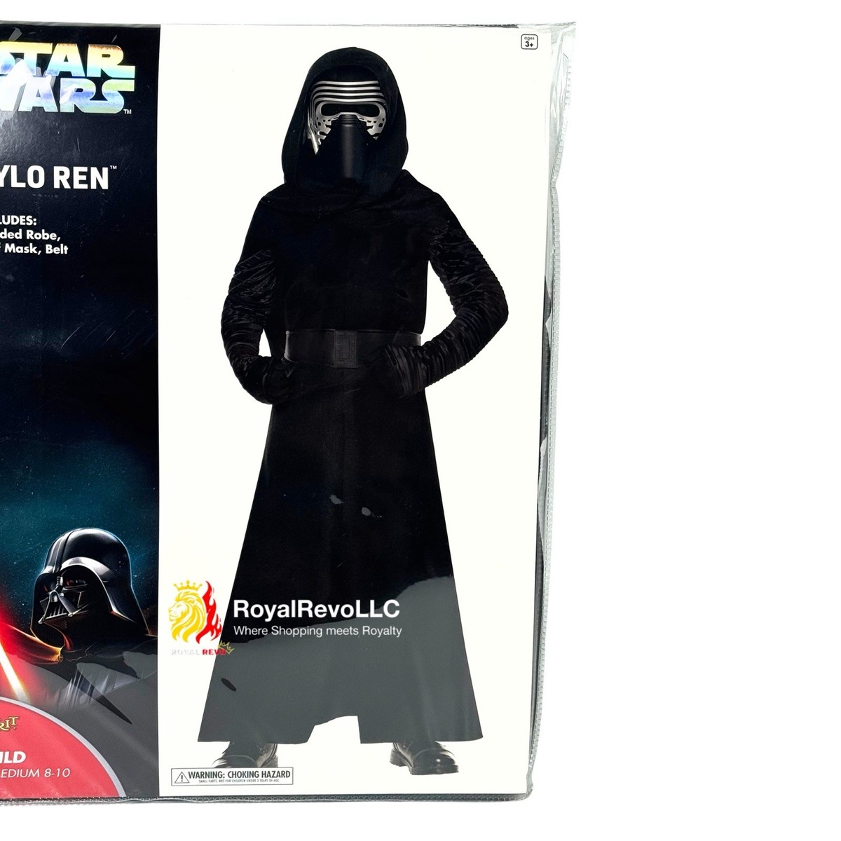 Kids Kylo Ren™ Costume - Star Wars Sequel Trilogy Episodes VII to IX Sizes Vary View 4