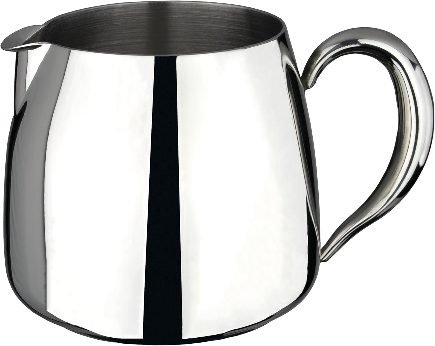 Pot à lait 370 ml en acier inoxydable supérieur finition miroir