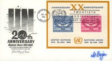 MENACHEM BEGIN (ISRAEL) - FIRST DAY COVER SIGNED