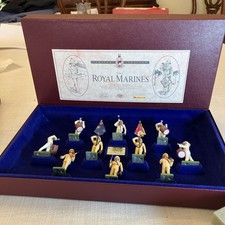 LIMITED EDITION BRITAINS TOY SOLDIERS SET 5289   THE ROYAL MARINES