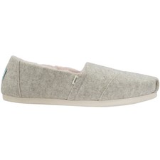 TOMS Alpargata Fleece Slip On Womens Size 6 B Flats Casual 10015662