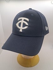 Minnesota Twins Hat Cap Strap Back New Era Navy MLB Baseball One Size