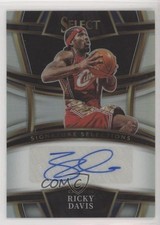 2022-23 Panini Select Signature Selections Ricky Davis #SS-RDV Auto 0n64