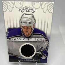 Upper Deck 2003-04 Classic Portraits Classic Stitches Adam Deadmarsh #CS-AD