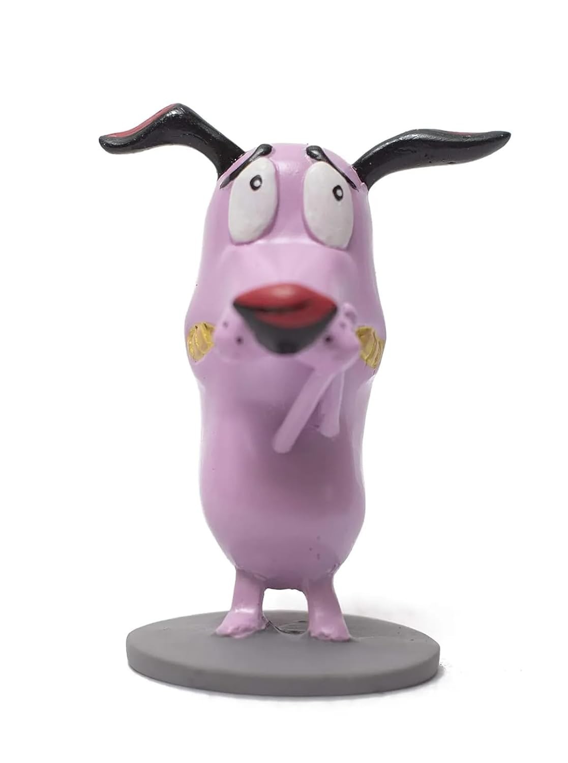 Courage The Cowardlyy Dog Action Figure- 9 cm | Classic Cartoon Collectible |