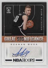 2018-19 Panini NBA Hoops Great SIGnificance Dzanan Musa #GS-DM Auto 0ad
