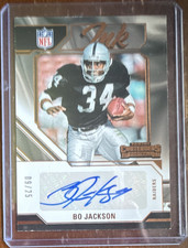 2023 Panini Contenders Bo Jackson NFL Ink Bronze Autograph Raiders INK-13 /25