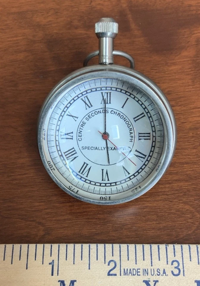 Caja Reloj Bola Vintage Estuche India Movimiento Miyota Cristal Transparente Único  Foto 2 de 4