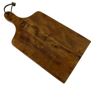 Handmade Wood Carving Cutting Board Farmhouse 14 x 7” English Country Vermont