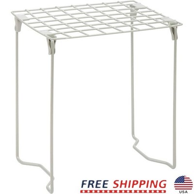 Freestanding Locker Shelf Organizer Stackable Storage Books Binders Gear New