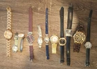Watch LOT 11 watches All Untested Timex Swiss Some VTG   May Work W/ New Battery