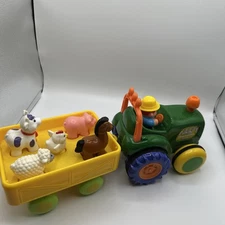Kidoozie Funtime Tractor Farm Playset Complete Motion & Sounds - Works Great!