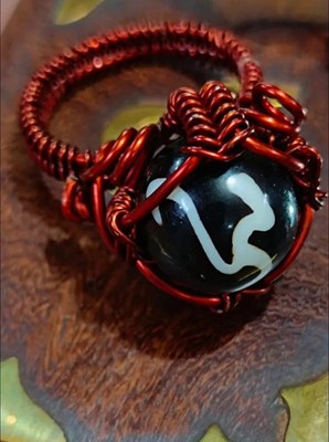 God Of Wealth Magic Become Rich Attract Money Peace Handmade Pagan Ring