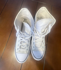 Converse Men's Chuck Taylor All Star High Top Lace-Up Athletic Sneakers White